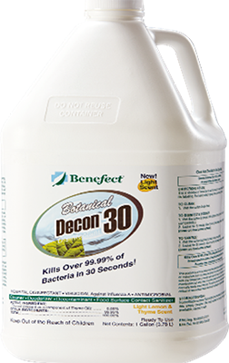 Decon30 fogging